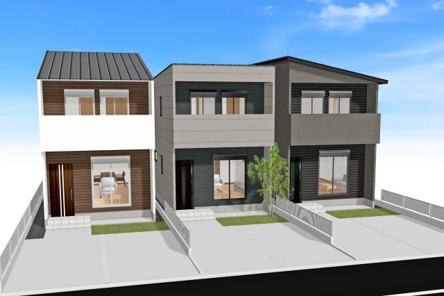 【南向き×LDK20帖×長期優良住宅】中村区横井 全3邸 1号棟