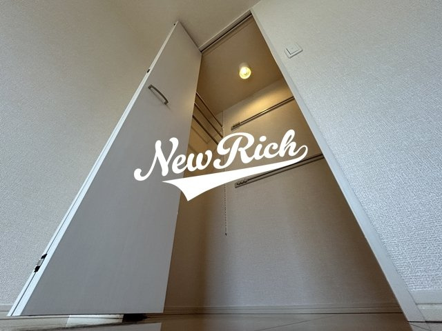 高崎市小八木町のアパートの収納