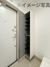 大きなスペースがあり、収納には困りません