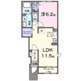 【間取り】 | リバーサイドＳ