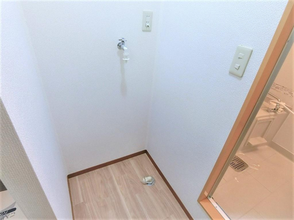 グラン・ボナールの設備|スペースが確保できる洗面所です