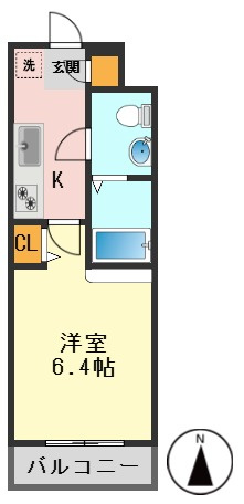 クレヴィスタ新小岩の間取り