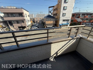 【バルコニー】 | 宝塚市高松町中古戸建 | バルコニーは二面ございます♪こちらは３階部分のバルコニーです♪