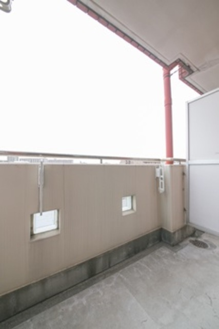 松本ビルのバルコニー