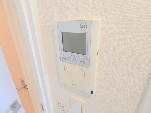 パークアクシス蒲田ステーションゲートの設備|TVモニター付オートロック　インタ―ホン