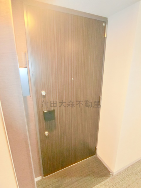 パークアクシス蒲田ステーションゲートの玄関|玄関扉　上下ダブルロック