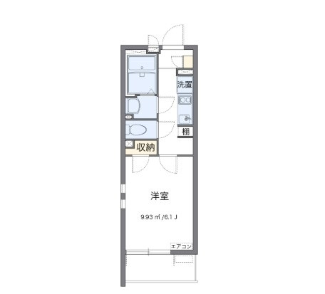 クレイノプレジャータウンⅢの間取り