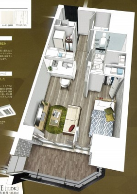 【洋室】 | プレサンス北浜オリジン