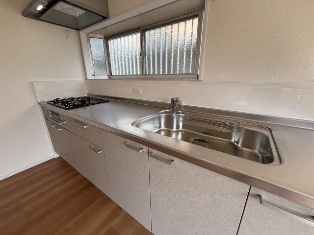 山口市平井中古住宅のキッチン|新設！