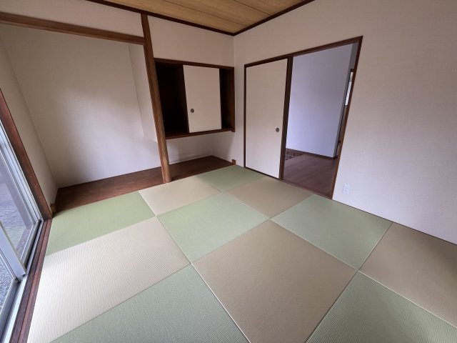 山口市平井中古住宅の和室|1階和室