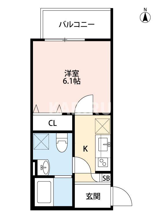 リサージュ（リサージュ）の間取り