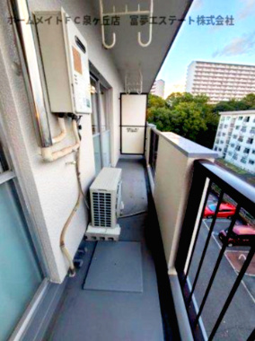 【バルコニー】 | 泉北宮山台団地4棟