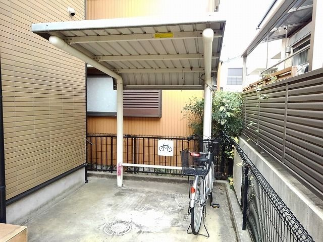 ネオブライトのその他共用部分|駐輪場です