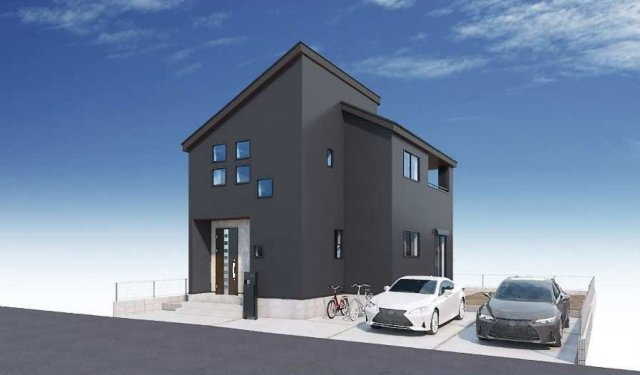 【横浜市瀬谷区下瀬谷3丁目35-2新築戸建て】★仲介手数料無料★（瀬谷さくら小学校・下瀬谷中学校）の外観パース