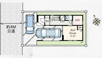 【区画図】 | 座間市ひばりが丘1丁目　新築戸建て　全2棟【仲介手数料無料】 | 【仲介手数料無料でご紹介可能です】大樹不動産