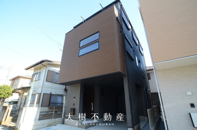 【外観】 | 座間市ひばりが丘1丁目　新築戸建て　全2棟【仲介手数料無料】