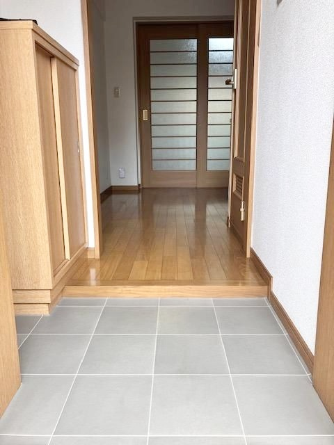 メイプルコートⅠの玄関