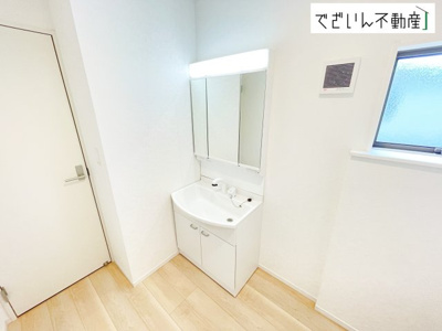 【独立洗面台】 | Cradle garden上里町大御堂第4　【平屋】新築住宅 | ≪2号棟≫
現地(2025年12月撮影)