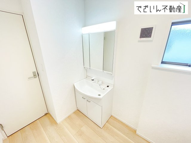 【独立洗面台】 | Cradle garden上里町大御堂第4　【平屋】新築住宅 | ≪2号棟≫
現地(2025年12月撮影)