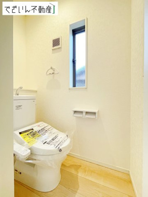 【トイレ】 | Cradle garden上里町大御堂第4　【平屋】新築住宅 | ≪2号棟≫
現地(2025年12月撮影)