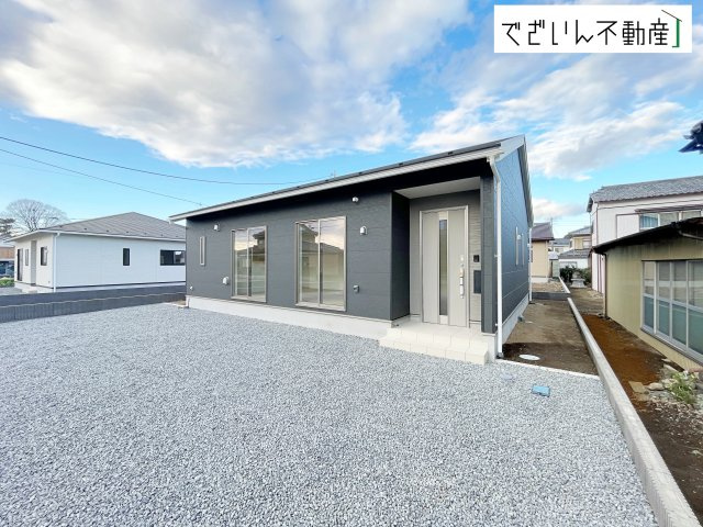 【外観】 | Cradle garden上里町大御堂第4　【平屋】新築住宅 | ≪2号棟≫
現地(2025年12月撮影)