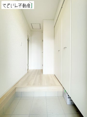 【玄関】 | Cradle garden上里町大御堂第4　【平屋】新築住宅 | ≪2号棟≫
現地(2025年12月撮影)