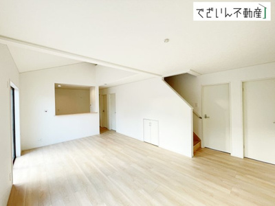 【居間・リビング】 | Cradle garden上里町大御堂第4　【平屋】新築住宅 | ≪2号棟≫
現地(2025年12月撮影)