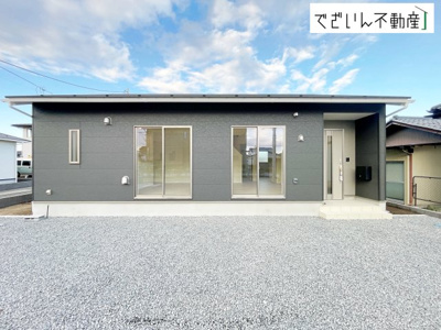 【外観】 | Cradle garden上里町大御堂第4　【平屋】新築住宅 | ≪2号棟≫
現地(2025年12月撮影)