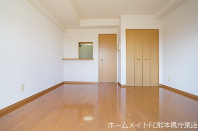 熊本市南区出仲間８丁目の賃貸マンションの居間・リビング