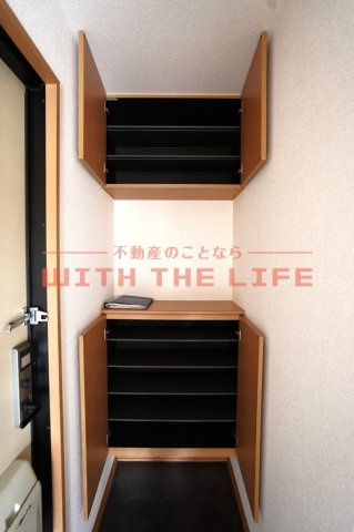 セジュールよあけ【キャッシュバック対象】の収納|専用の収納スペースです