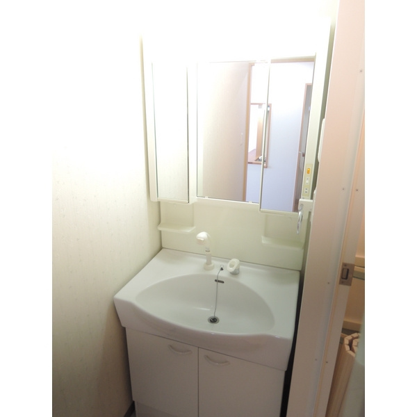 アプリコットハウスの独立洗面台