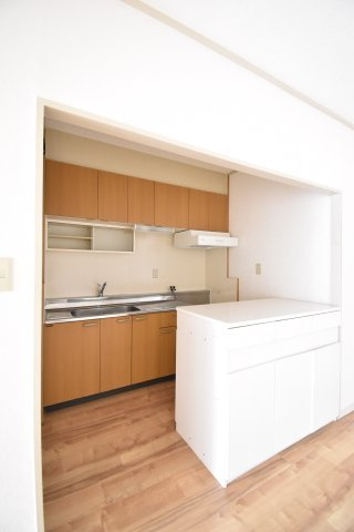 エバーグリーン長居1号棟のキッチン