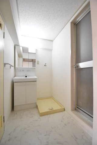 エバーグリーン長居1号棟の洗面所