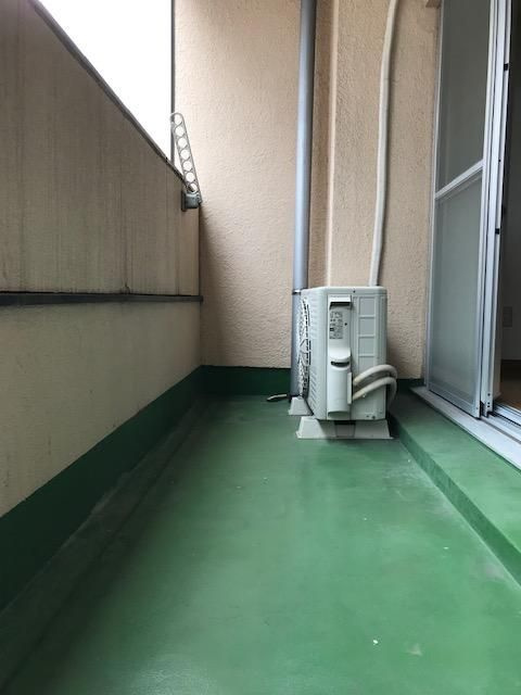 クオリティ平田のバルコニー