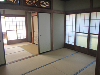 【和室】 | 下諏訪町町屋敷　貸家（４） | 1階和室6帖と和室6帖