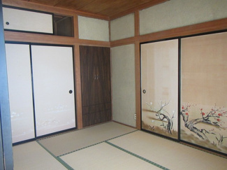 【和室】 | 下諏訪町町屋敷　貸家（４） | 2階和室6帖