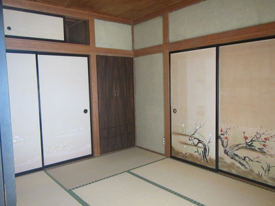 【和室】 | 下諏訪町町屋敷　貸家（４） | 2階和室6帖