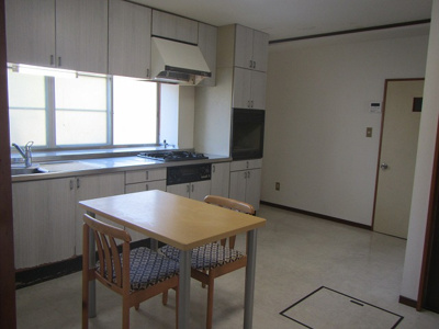 【キッチン】 | 下諏訪町町屋敷　貸家（４） | DK8帖
