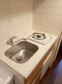 大阪市中央区安堂寺町１丁目の賃貸マンションのキッチン