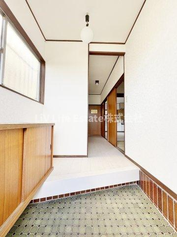 狭山戸建 の玄関