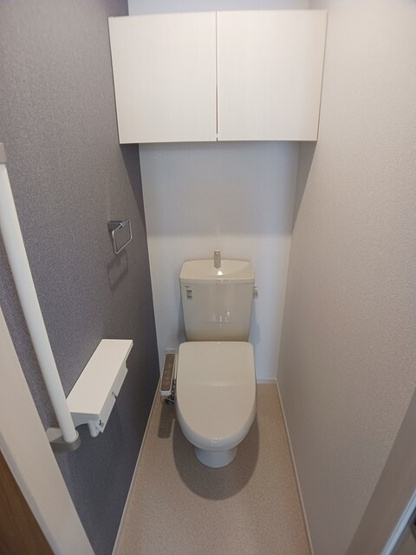 【トイレ】 | クレイドル下斎田Ｃ | トイレもきれいです