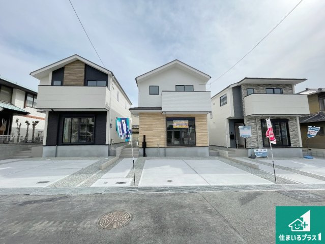 神戸市西区竹の台　第1期　新築一戸建ての外観|お客様に長く安心して住んでいだだける事にこだわった家づくり！住んでからのアフターサービスにもしっかりと取り組んでいます！