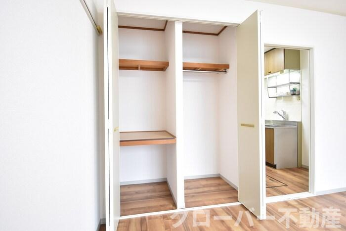 セジュール２１ B棟の収納|クローゼット・物入