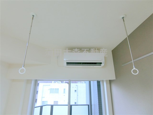 ARKMARK(アークマーク大森西の設備|エアコン　取り外し可能な室内物干し