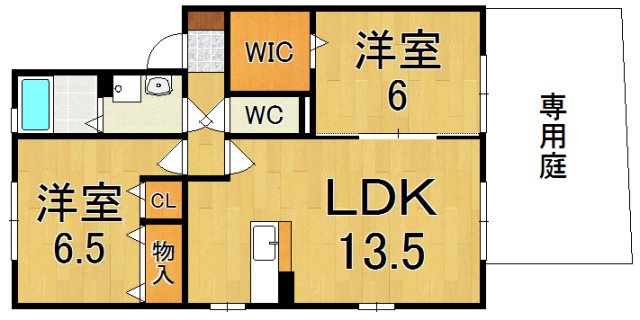 コート宮ノ下の間取り