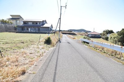 【前面道路含む現地写真】 | 鹿屋市海道町　売地