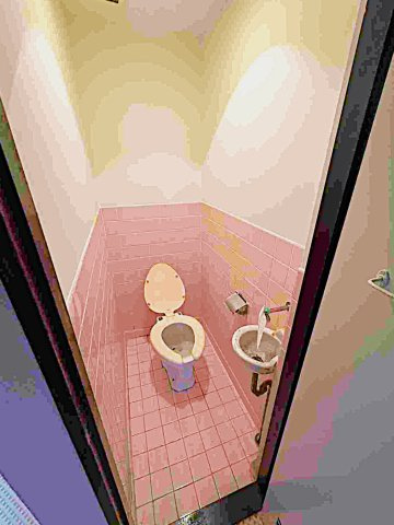 中台工業伊東マンション本館のトイレ