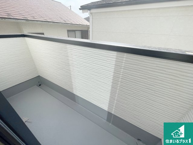 神戸市西区竹の台　第1期　新築一戸建ての設備|ワイドバルコニーは洗濯物を干すスペースが広いのでご家族が多くても安心！