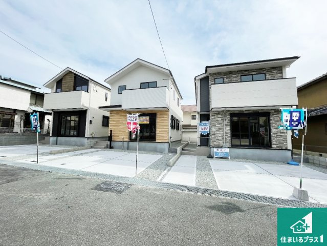 神戸市西区竹の台　第1期　新築一戸建ての外観|お客様に長く安心して住んでいだだける事にこだわった家づくり！住んでからのアフターサービスにもしっかりと取り組んでいます！