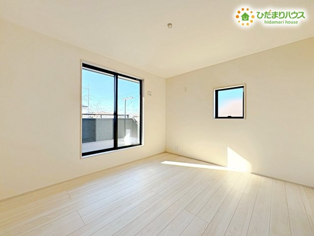 鴻巣市箕田第7　新築戸建　リーブル01の寝室|主寝室：7帖